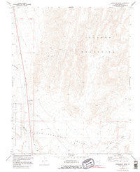 Pahranagat Wash Nevada Historical topographic map, 1:24000 scale, 7.5 X 7.5 Minute, Year 1969