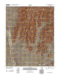 Pahranagat Wash Nevada Historical topographic map, 1:24000 scale, 7.5 X 7.5 Minute, Year 2012