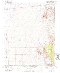 Pahroc Spring SE Nevada Historical topographic map, 1:24000 scale, 7.5 X 7.5 Minute, Year 1970