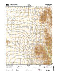 Pahroc Spring SE Nevada Current topographic map, 1:24000 scale, 7.5 X 7.5 Minute, Year 2014