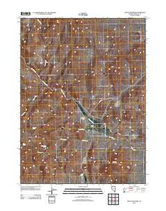 Paiute Meadows Nevada Historical topographic map, 1:24000 scale, 7.5 X 7.5 Minute, Year 2011