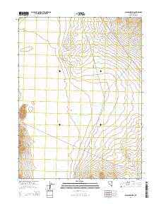 Palomino Well Nevada Current topographic map, 1:24000 scale, 7.5 X 7.5 Minute, Year 2014