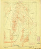 Paradise Nevada Historical topographic map, 1:250000 scale, 1 X 1 Degree, Year 1882