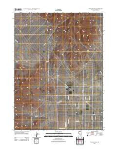 Paradise Well Nevada Historical topographic map, 1:24000 scale, 7.5 X 7.5 Minute, Year 2011