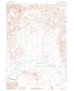 Parker Butte Nevada Historical topographic map, 1:24000 scale, 7.5 X 7.5 Minute, Year 1987