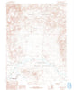 Parker Butte Nevada Historical topographic map, 1:24000 scale, 7.5 X 7.5 Minute, Year 1987