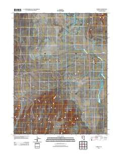 Parran Nevada Historical topographic map, 1:24000 scale, 7.5 X 7.5 Minute, Year 2011
