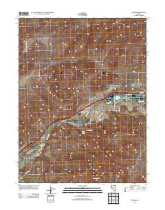 Patrick Nevada Historical topographic map, 1:24000 scale, 7.5 X 7.5 Minute, Year 2011