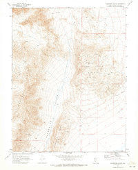 Paymaster Canyon Nevada Historical topographic map, 1:24000 scale, 7.5 X 7.5 Minute, Year 1970