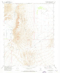 Paymaster Ridge Nevada Historical topographic map, 1:24000 scale, 7.5 X 7.5 Minute, Year 1970