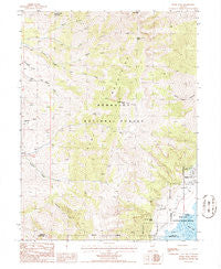 Pearl Peak Nevada Historical topographic map, 1:24000 scale, 7.5 X 7.5 Minute, Year 1985