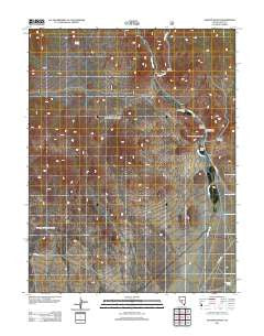 Peavine Ranch Nevada Historical topographic map, 1:24000 scale, 7.5 X 7.5 Minute, Year 2011