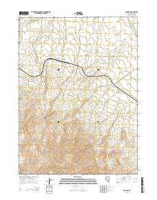 Pequop Nevada Current topographic map, 1:24000 scale, 7.5 X 7.5 Minute, Year 2014