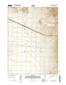 Pequop Summit SW Nevada Current topographic map, 1:24000 scale, 7.5 X 7.5 Minute, Year 2014