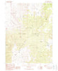 Petes Summit Nevada Historical topographic map, 1:24000 scale, 7.5 X 7.5 Minute, Year 1989