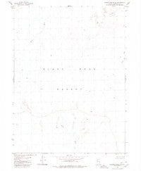 Pidgeon Spring SE Nevada Historical topographic map, 1:24000 scale, 7.5 X 7.5 Minute, Year 1980