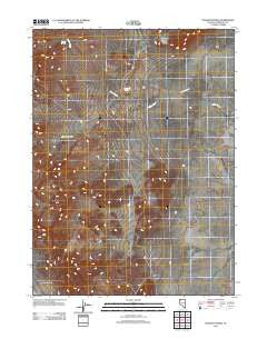 Pidgeon Spring Nevada Historical topographic map, 1:24000 scale, 7.5 X 7.5 Minute, Year 2011