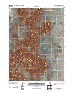 Pidgeon Spring SW Nevada Historical topographic map, 1:24000 scale, 7.5 X 7.5 Minute, Year 2011