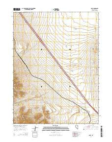 Pilot Nevada Current topographic map, 1:24000 scale, 7.5 X 7.5 Minute, Year 2014