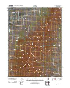 Pilot Peak Nevada Historical topographic map, 1:24000 scale, 7.5 X 7.5 Minute, Year 2012