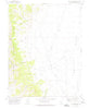 Pine Creek Ranch Nevada Historical topographic map, 1:24000 scale, 7.5 X 7.5 Minute, Year 1971