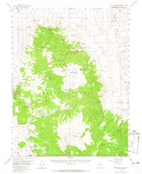 Pine Grove Hills Nevada Historical topographic map, 1:62500 scale, 15 X 15 Minute, Year 1958