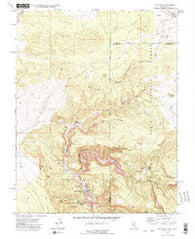Pine Park Utah Historical topographic map, 1:24000 scale, 7.5 X 7.5 Minute, Year 1972