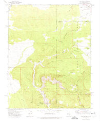 Pine Park Utah Historical topographic map, 1:24000 scale, 7.5 X 7.5 Minute, Year 1972