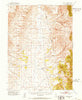 Pine Valley Nevada Historical topographic map, 1:62500 scale, 15 X 15 Minute, Year 1952
