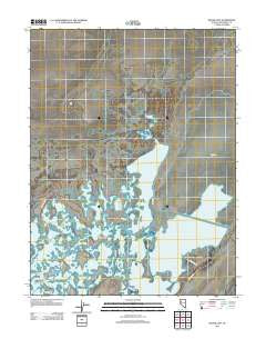 Pintail Bay Nevada Historical topographic map, 1:24000 scale, 7.5 X 7.5 Minute, Year 2011