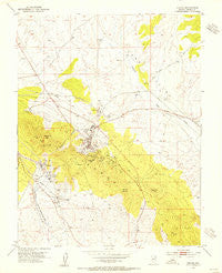 Pioche Nevada Historical topographic map, 1:24000 scale, 7.5 X 7.5 Minute, Year 1953