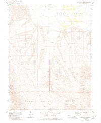 Poinsettia Spring Nevada Historical topographic map, 1:24000 scale, 7.5 X 7.5 Minute, Year 1980
