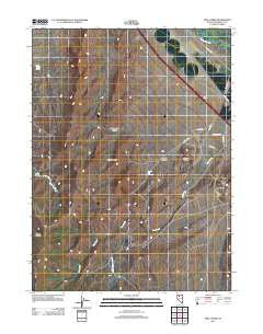 Pole Creek Nevada Historical topographic map, 1:24000 scale, 7.5 X 7.5 Minute, Year 2011