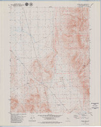 Powers Well Nevada Historical topographic map, 1:24000 scale, 7.5 X 7.5 Minute, Year 1979