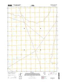 Presnel Well Nevada Current topographic map, 1:24000 scale, 7.5 X 7.5 Minute, Year 2015