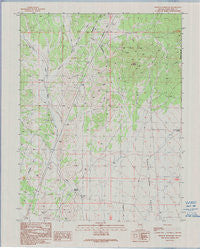 Preston Reservoir Nevada Historical topographic map, 1:24000 scale, 7.5 X 7.5 Minute, Year 1990