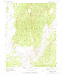 Pritchards Station Nevada Historical topographic map, 1:24000 scale, 7.5 X 7.5 Minute, Year 1968