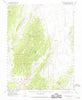 Pritchards Station Nevada Historical topographic map, 1:62500 scale, 15 X 15 Minute, Year 1968