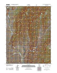 Pritchards Station Nevada Historical topographic map, 1:24000 scale, 7.5 X 7.5 Minute, Year 2012