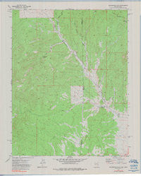 Prohibition Flat Nevada Historical topographic map, 1:24000 scale, 7.5 X 7.5 Minute, Year 1972