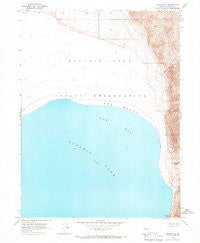 Pyramid NE Nevada Historical topographic map, 1:24000 scale, 7.5 X 7.5 Minute, Year 1964