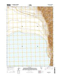 Pyramid NE Nevada Current topographic map, 1:24000 scale, 7.5 X 7.5 Minute, Year 2014