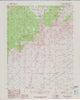 Quinn Canyon Springs Nevada Historical topographic map, 1:24000 scale, 7.5 X 7.5 Minute, Year 1985