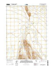 Quinn River Crossing Nevada Current topographic map, 1:24000 scale, 7.5 X 7.5 Minute, Year 2015