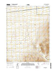 Rabbithole Nevada Current topographic map, 1:24000 scale, 7.5 X 7.5 Minute, Year 2014