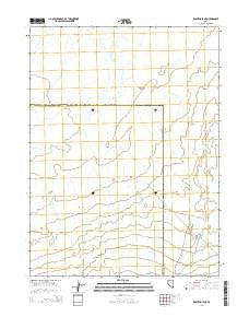 Rabbithole NE Nevada Current topographic map, 1:24000 scale, 7.5 X 7.5 Minute, Year 2014