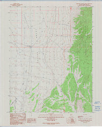Railroad Crossing Dam Nevada Historical topographic map, 1:24000 scale, 7.5 X 7.5 Minute, Year 1990