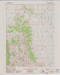 Railroad Pass Nevada Historical topographic map, 1:24000 scale, 7.5 X 7.5 Minute, Year 1985