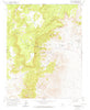 Rainier Mesa Nevada Historical topographic map, 1:24000 scale, 7.5 X 7.5 Minute, Year 1961