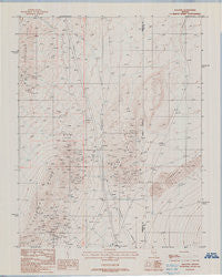 Ralston Nevada Historical topographic map, 1:24000 scale, 7.5 X 7.5 Minute, Year 1988
